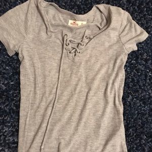 Lace Up Shirt